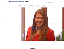 Tablet Screenshot of meaganpollock.com